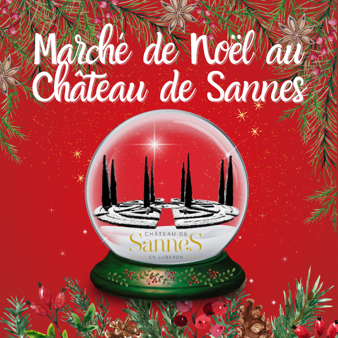 samedi 30 novembre et dimanche 1er décembre 2024 marché de noel au chateau de sannes